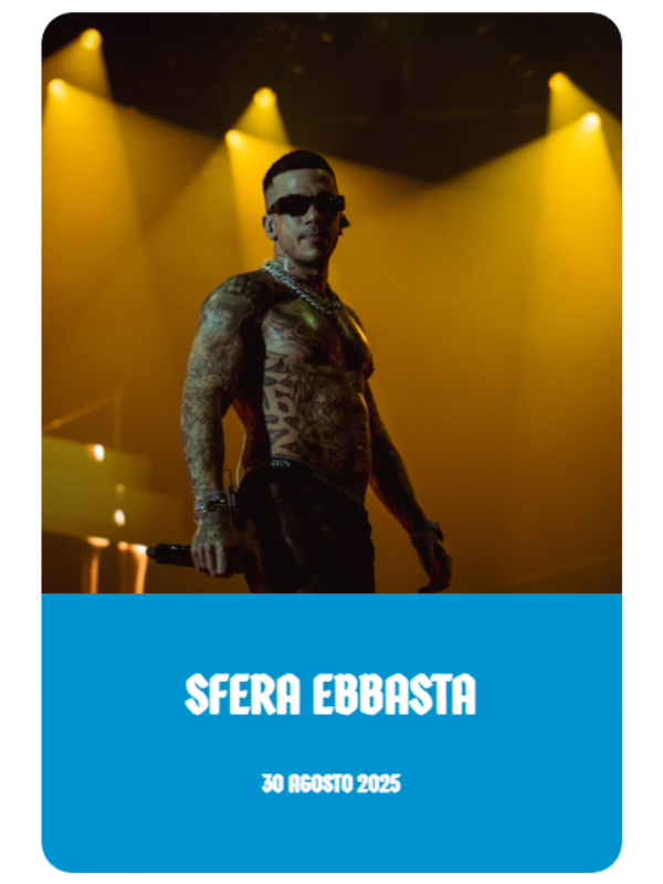 Sfera Ebbasta a San.B.Sound