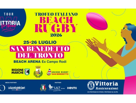 San Benedetto si prepara a un grande weekend di beach rugby, prevenzione e divertimento